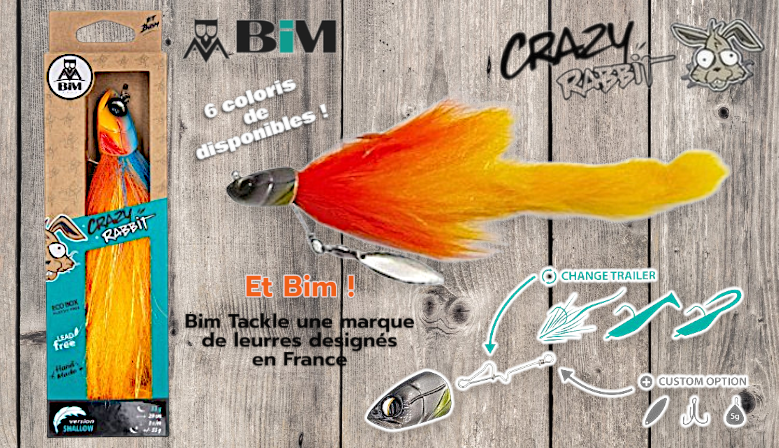 Leurre Crazy Rabbit - BIM Tackle